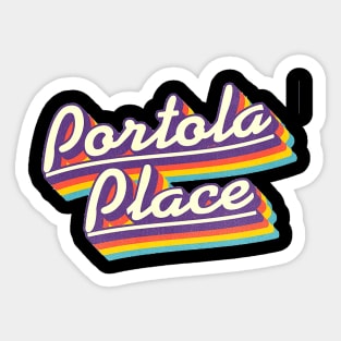 Portola Series Colors Sticker